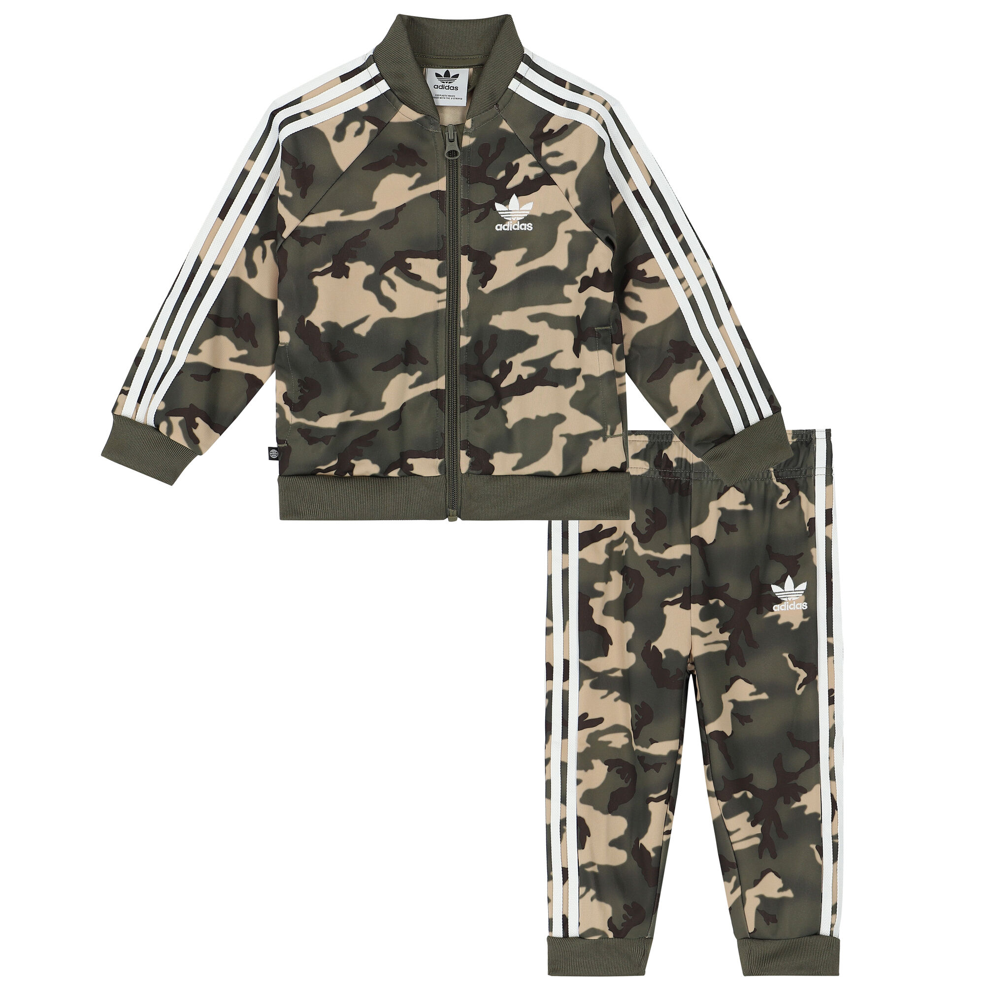 Adidas originals itasca new arrivals camo superstar tracksuit infant