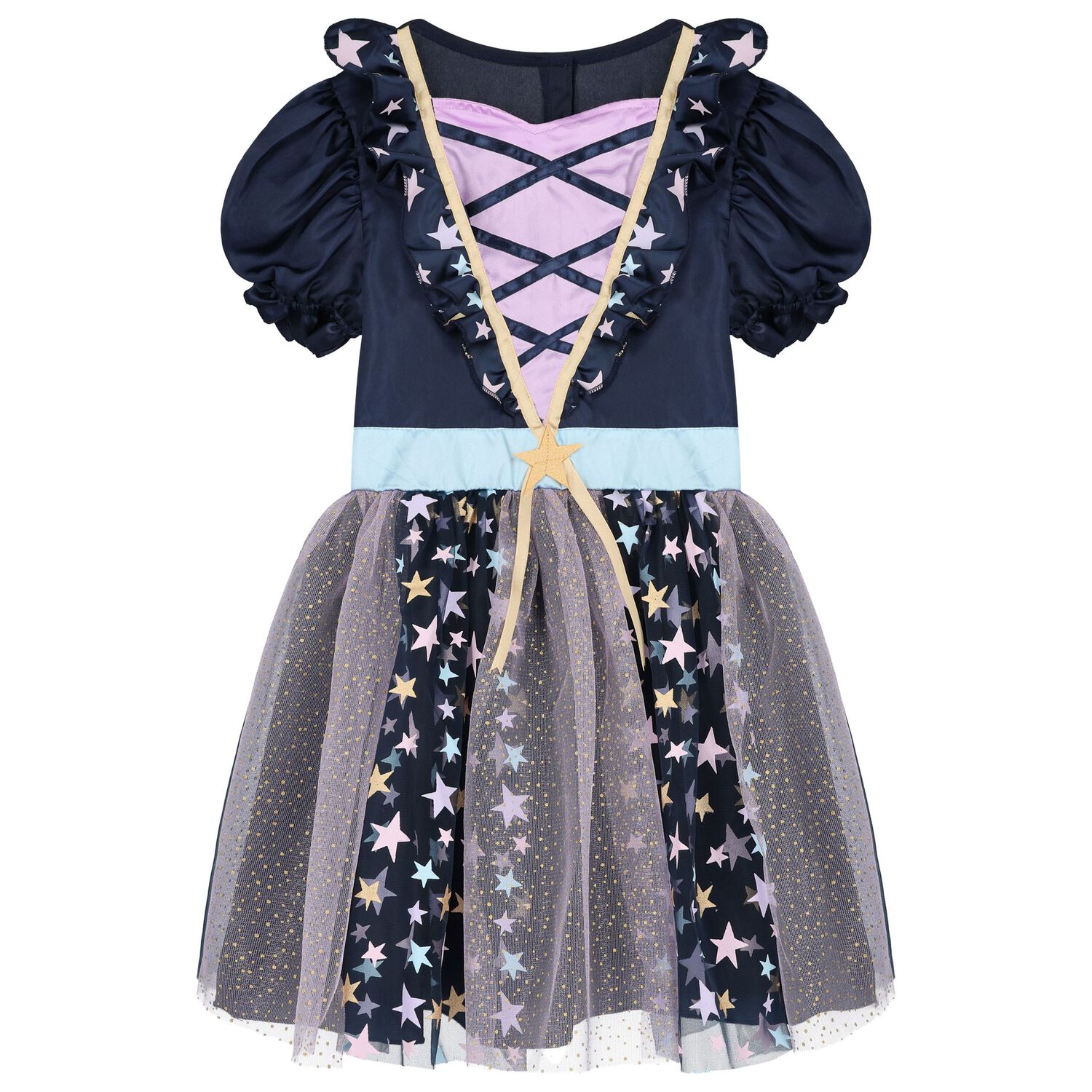 Girls Starlight Witch Halloween Costume Set, 1, hi-res image number null