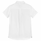 Boys White Cotton Shirt, 1, hi-res