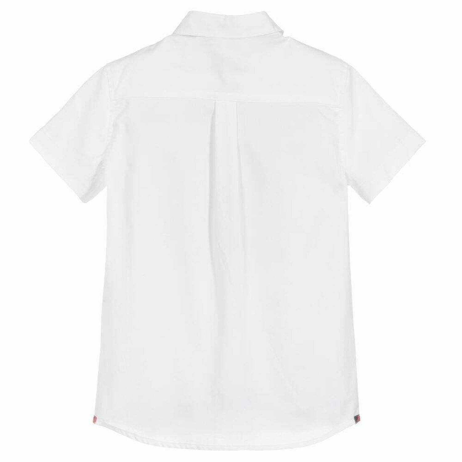Boys White Cotton Shirt, 1, hi-res image number null