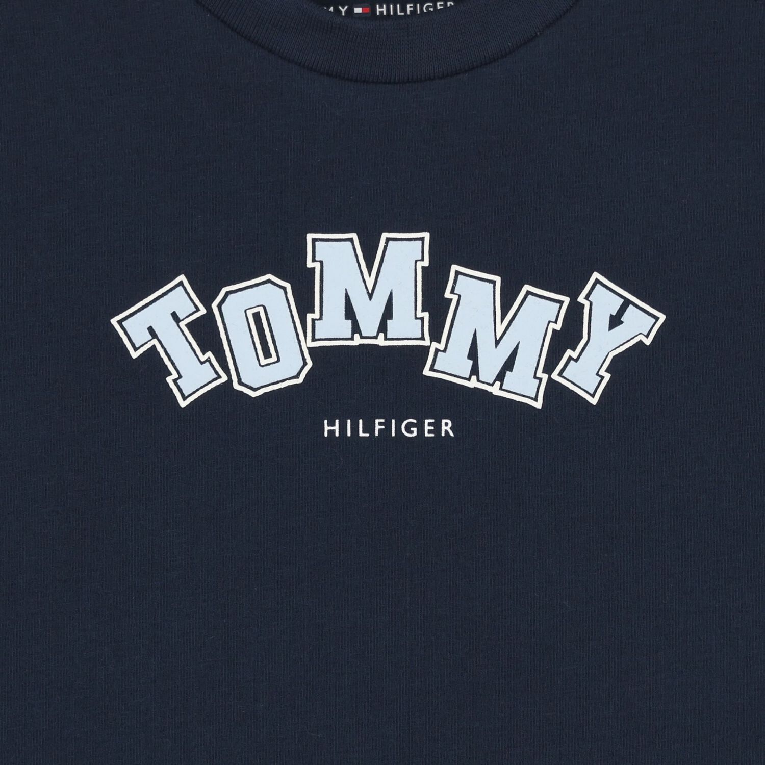 Baby Boys Navy Blue Logo T-Shirt, 1, hi-res