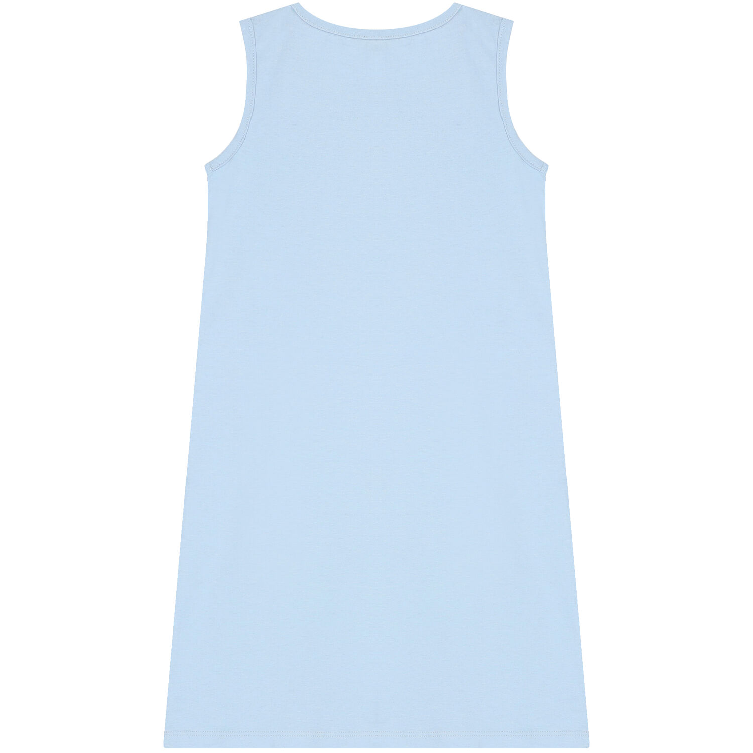 Girls Blue Logo Dress, 4, hi-res image number null