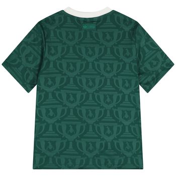 Boys Green Logo Disney T-Shirt
