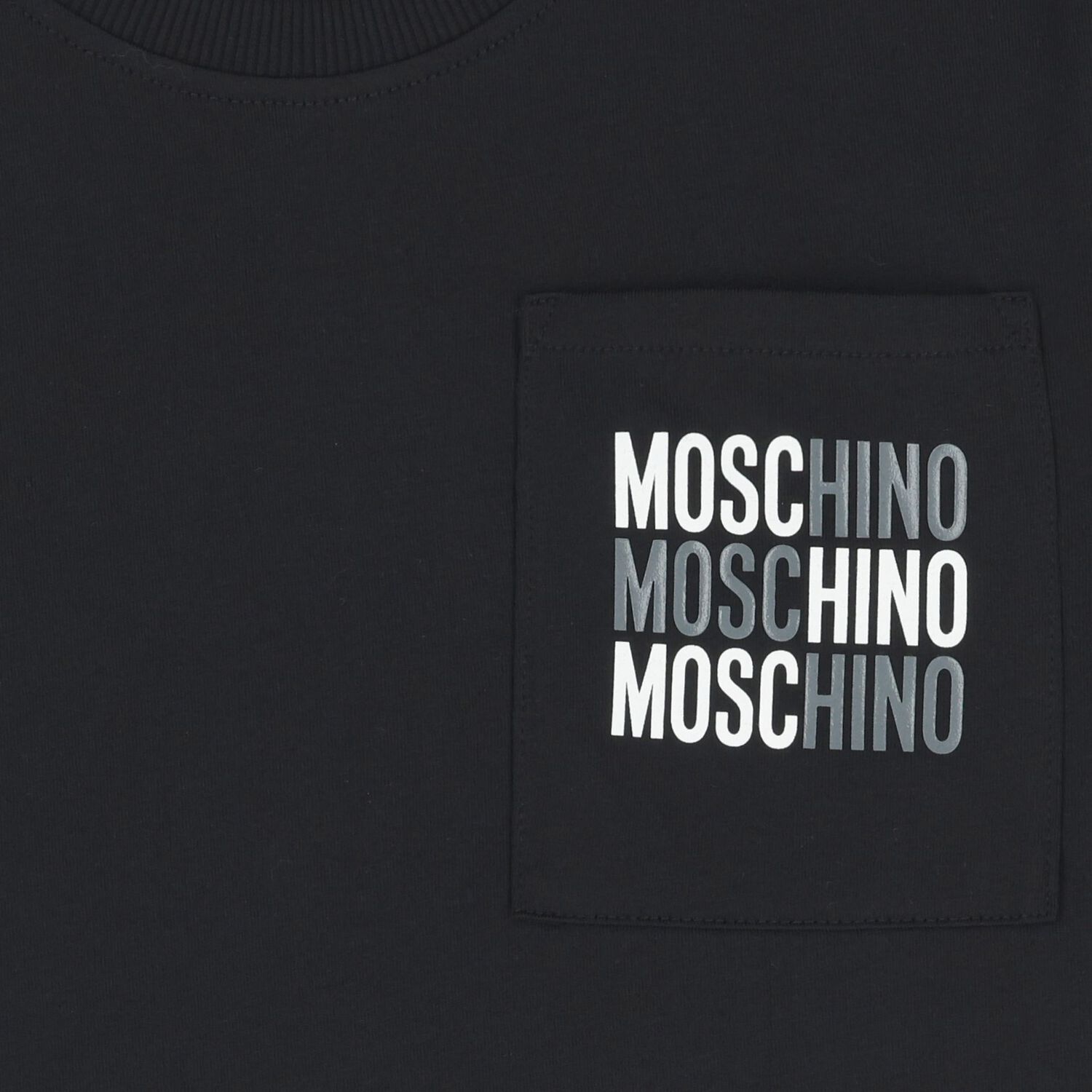 Boys Black Logo Shorts Set, 1, hi-res