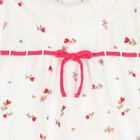 Baby Girls White & Red Babygrows ( 2-Pack ), 3, hi-res
