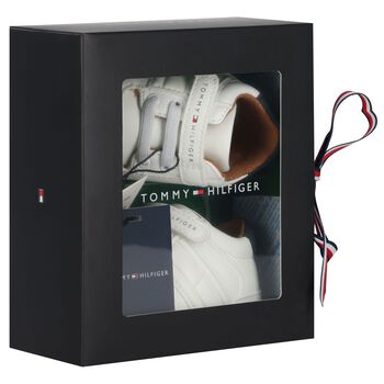 Baby Boys Ivory Logo Pre Walker Shoes