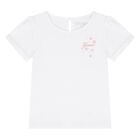 طقم تنورة التول باللون الأبيض والوردى, 1, hi-res