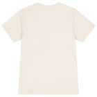 Boys Ivory Logo T-Shirt, 1, hi-res