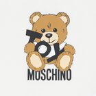 Younger White Teddy Bear Logo T-Shirt, 1, hi-res