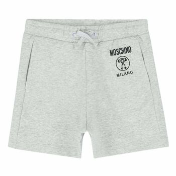 Grey Logo Shorts