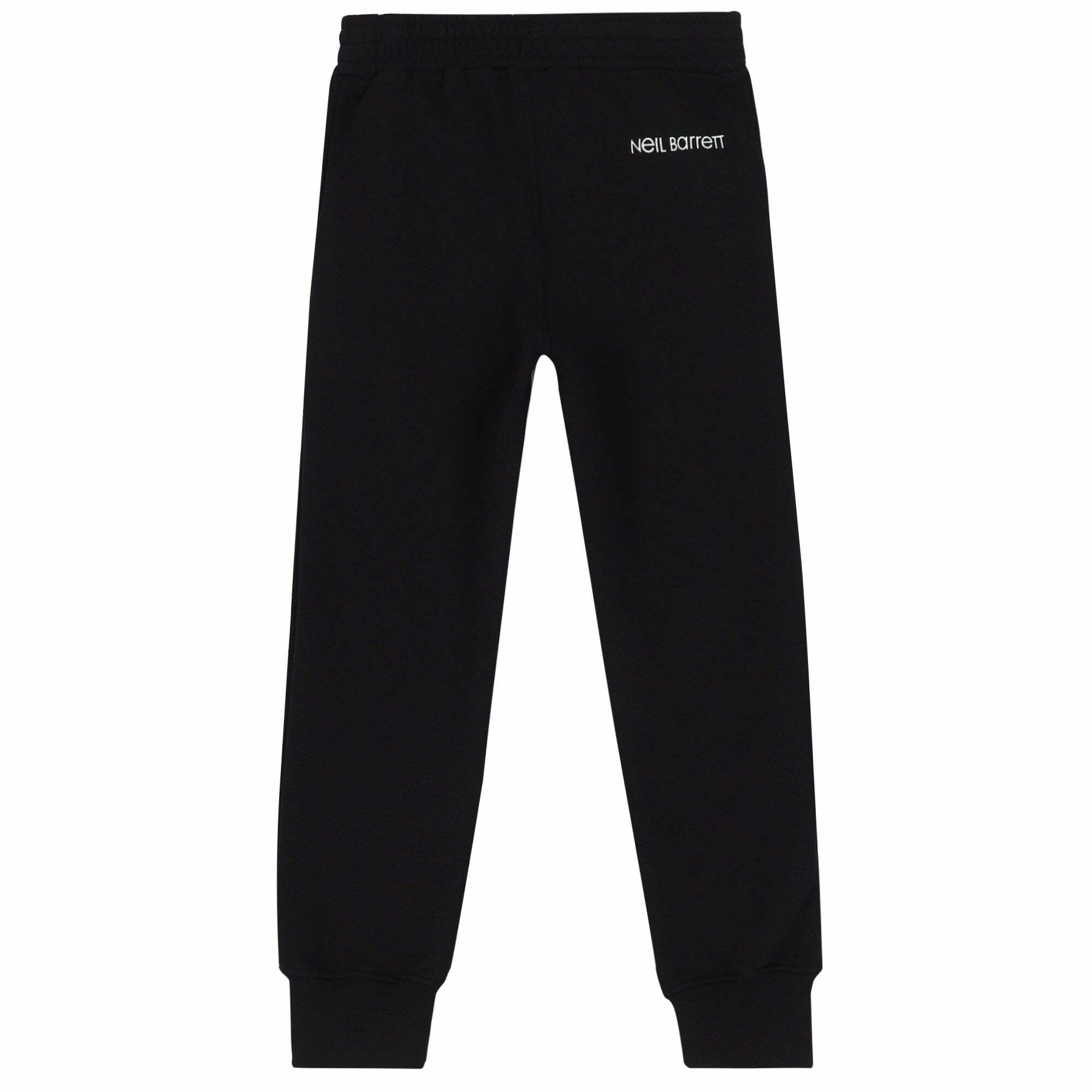 Childrens black joggers sales
