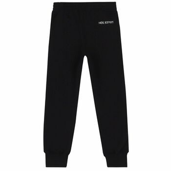 Boys Black Thunderbolt Joggers