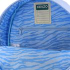  Boys Blue Tiger Logo Backpack ( 28cm ), 2, hi-res