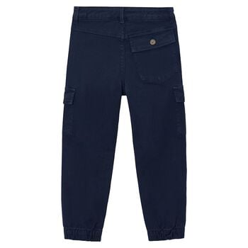 Boys Navy Blue Trousers