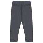Boys Grey Logo Tracksuit, 1, hi-res