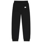 Black Logo Joggers, 1, hi-res