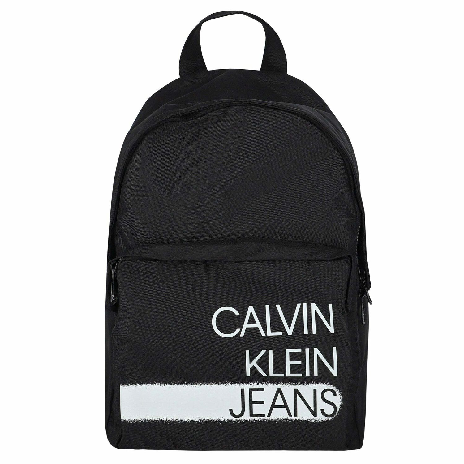 Black Logo Backpack, 1, hi-res
