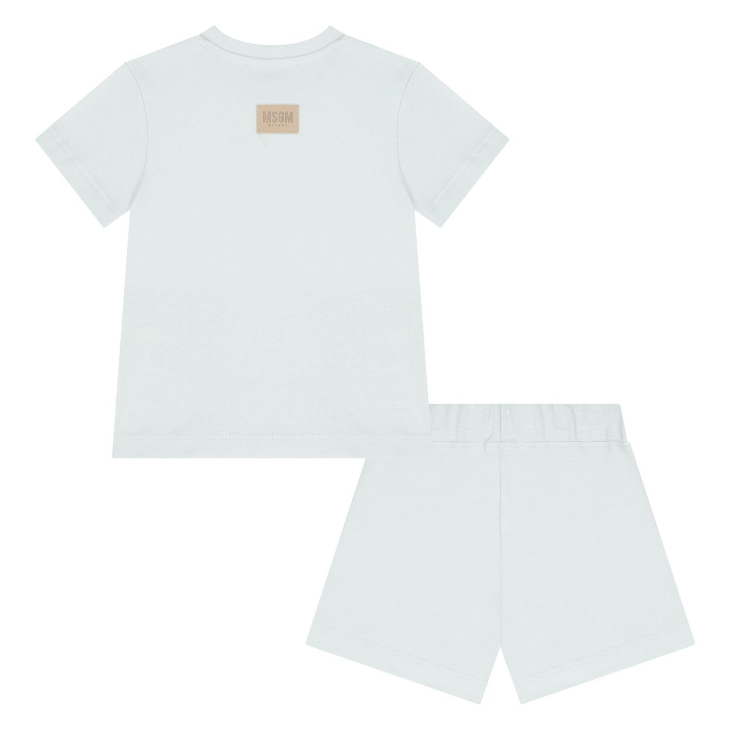 Blue Logo Shorts Set, 1, hi-res