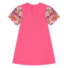 Younger Girls Pink Crossbody Bag Dress, 2, hi-res