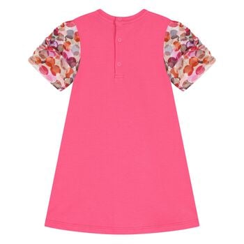 Younger Girls Pink Crossbody Bag Dress