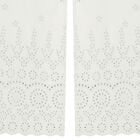 Girls Ivory Logo Broderie Anglaise Trousers, 1, hi-res