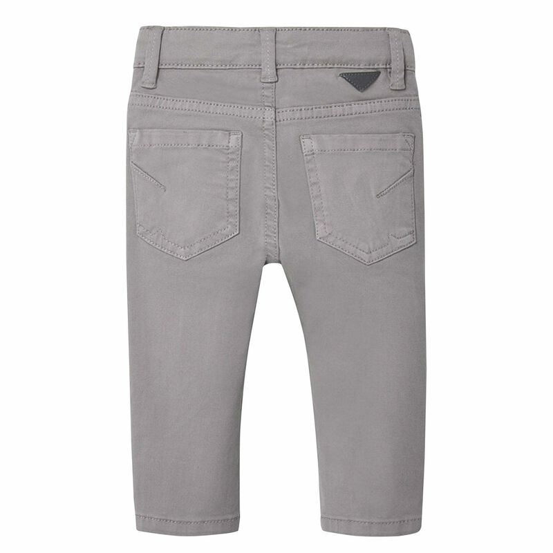 Younger Boys Grey Trousers, 1, hi-res image number null