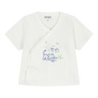 طقم شورت للأطفال الأولاد بتصميم النمر باللون الأبيض والأزرق, 1, hi-res