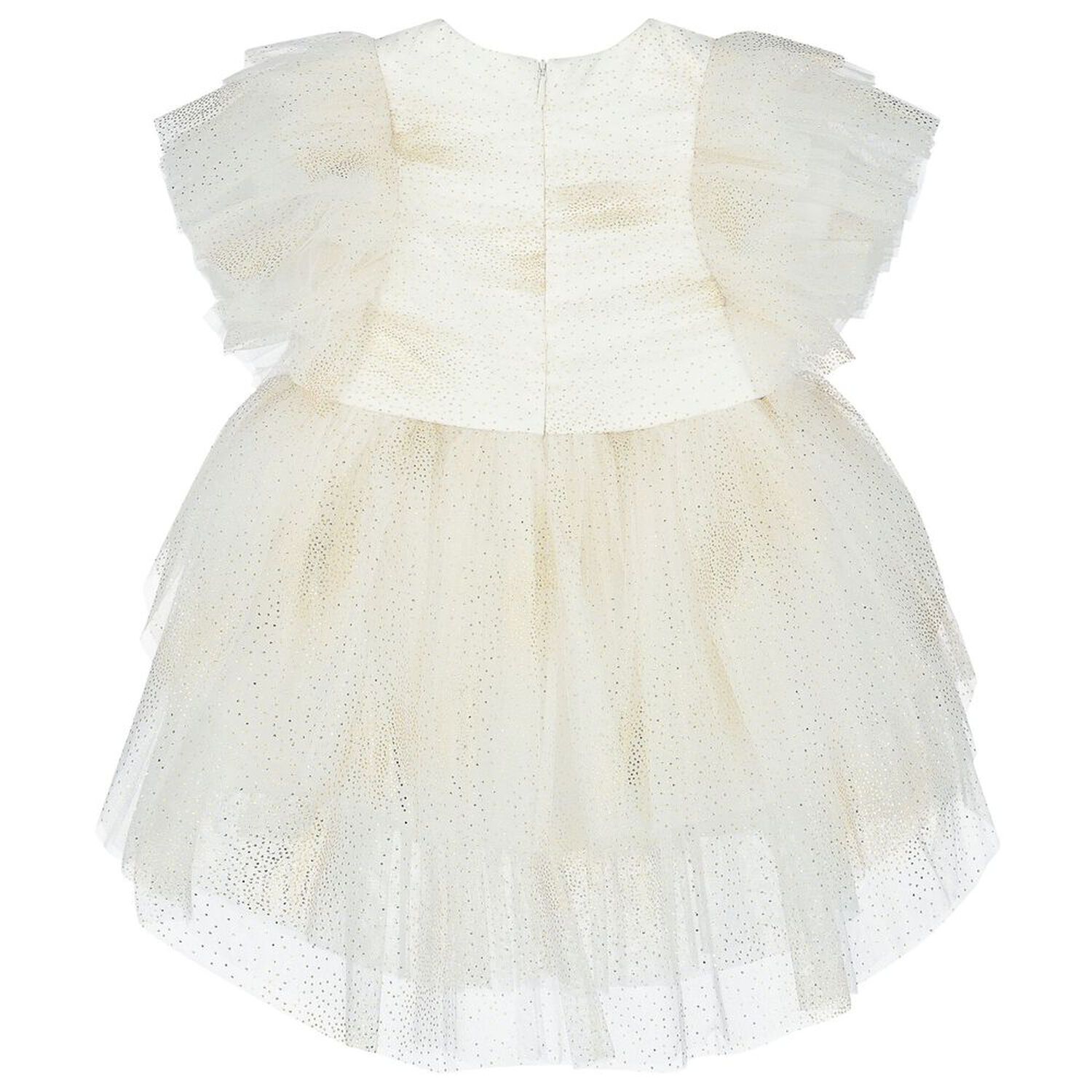 Younger Girls Ivory Dress, 1, hi-res image number null