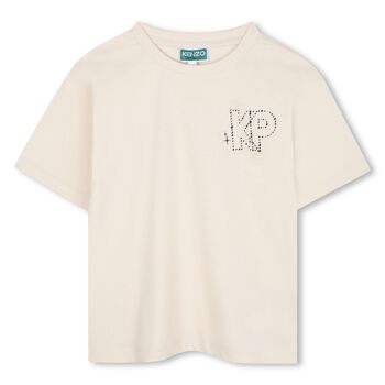 Boys Ivory Logo T-Shirt