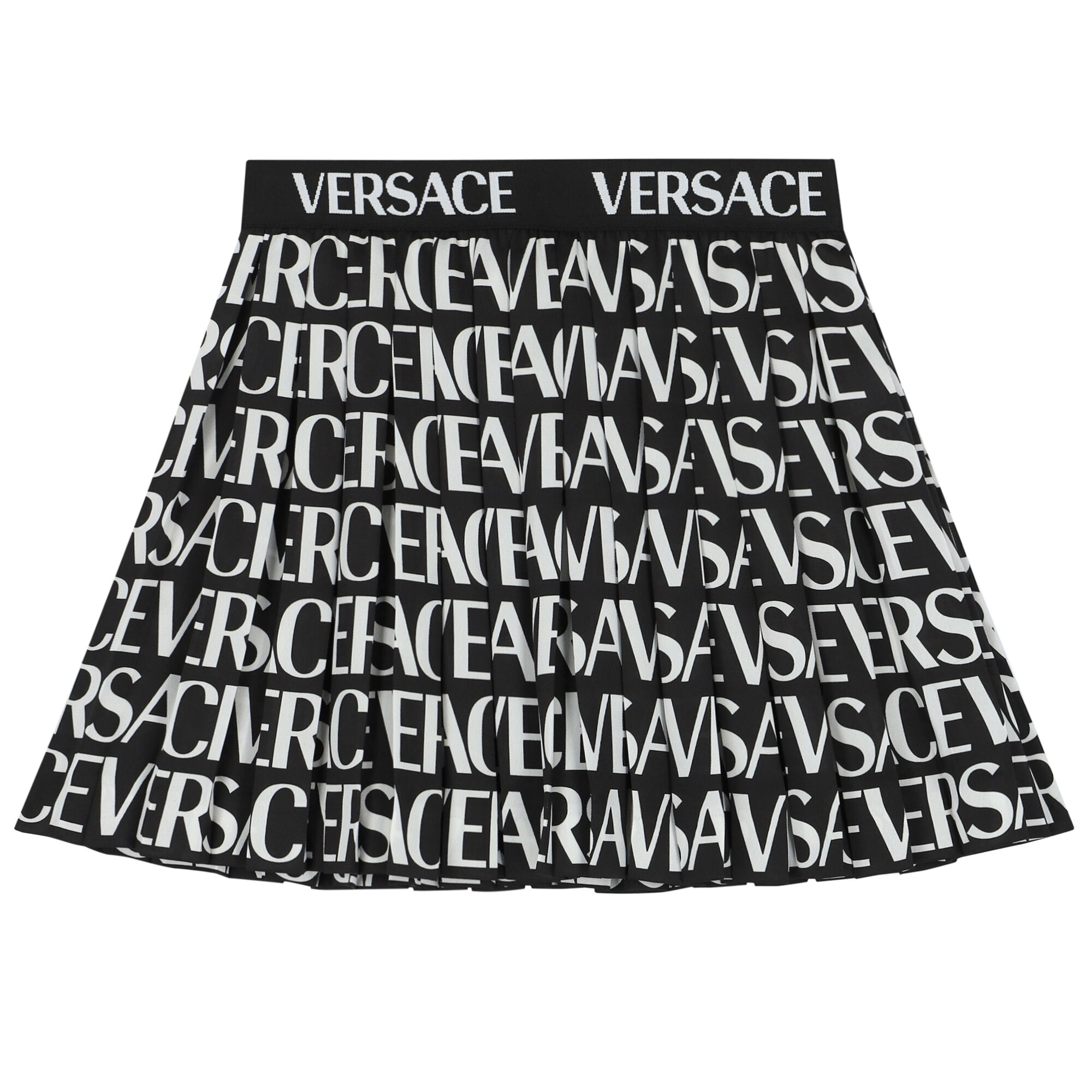 Black and white versace skirt clearance