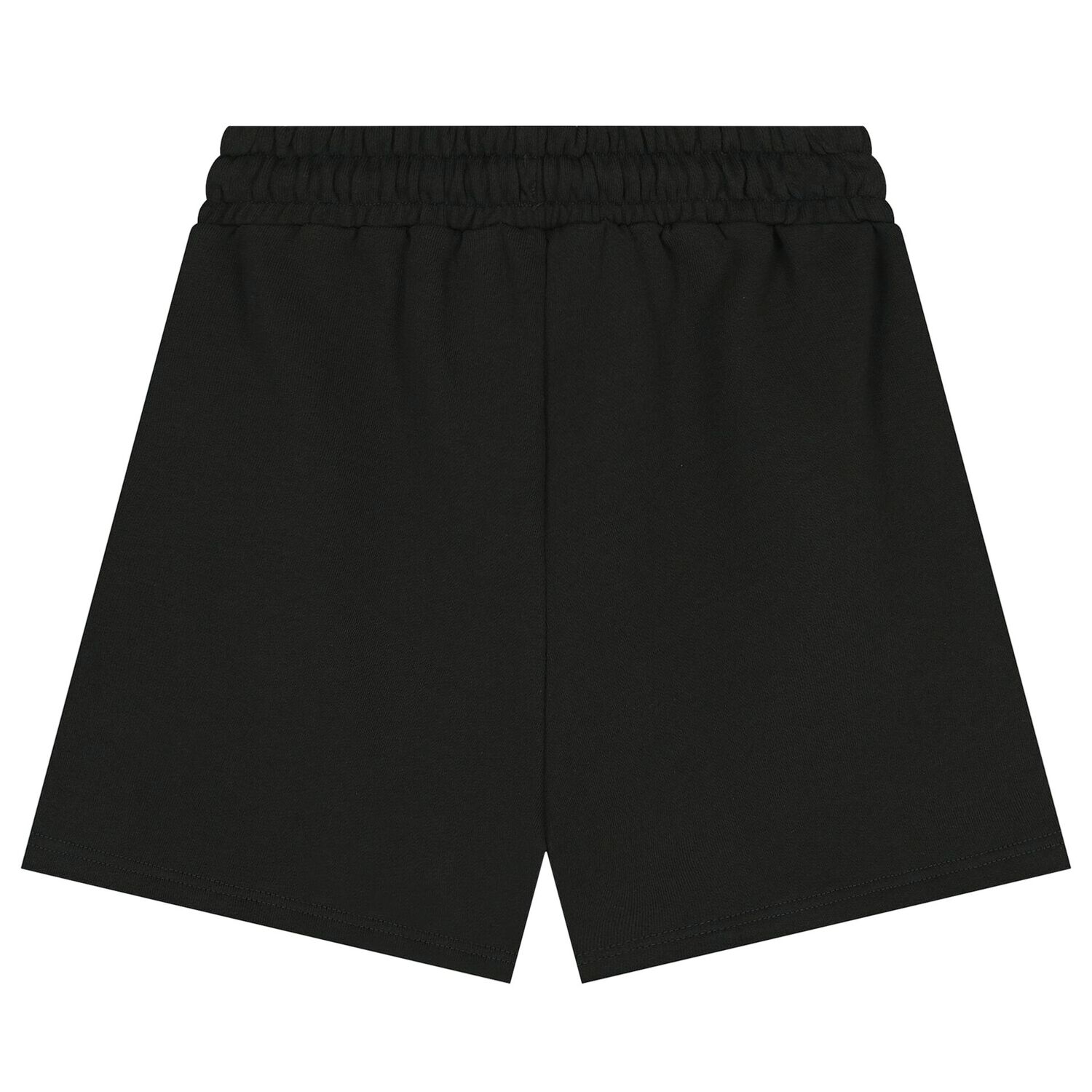 Boys Black Logo Shorts, 3, hi-res