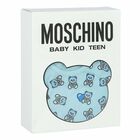 White & Blue Teddy Bear Bodysuit Set, 1, hi-res