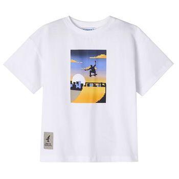 Boys White T-Shirt