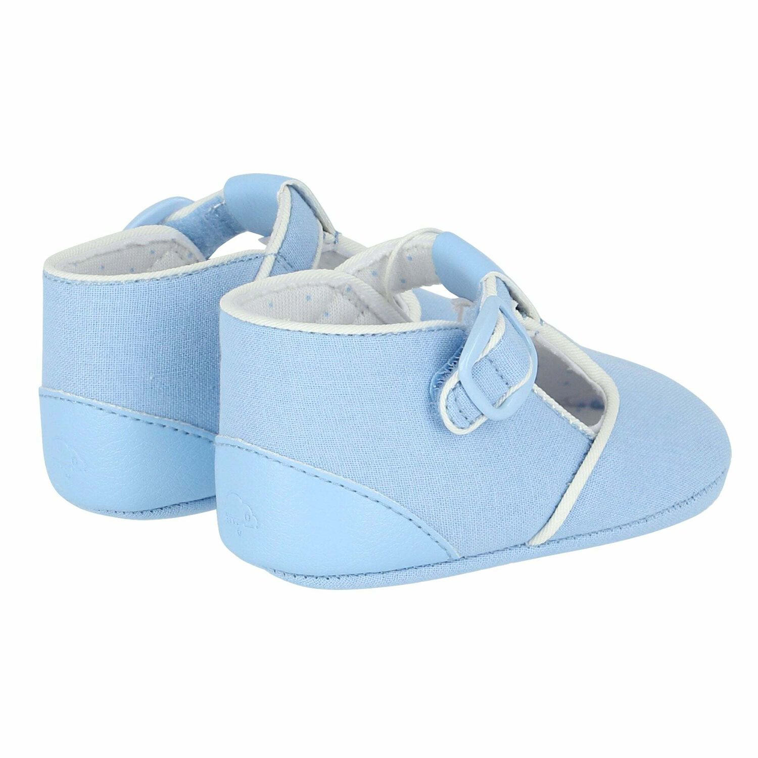 Baby Boys Blue Shoes, 1, hi-res
