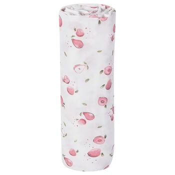 White Apples Muslin Swaddles