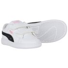 Girls White Smash 3.0 Trainers, 1, hi-res