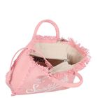Girls Pink Logo Tote Bag, 1, hi-res