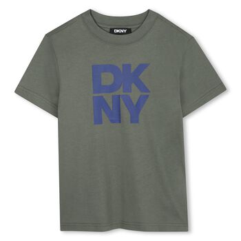 Boys Green Logo T-Shirt