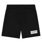 Black Logo Shorts, 5, hi-res
