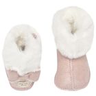 حذاء وردي من الفرو الصناعي للفتيات الصغيرات قبل المشي, 1, hi-res
