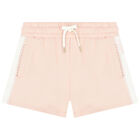 Girls Pink Logo Shorts, 2, hi-res