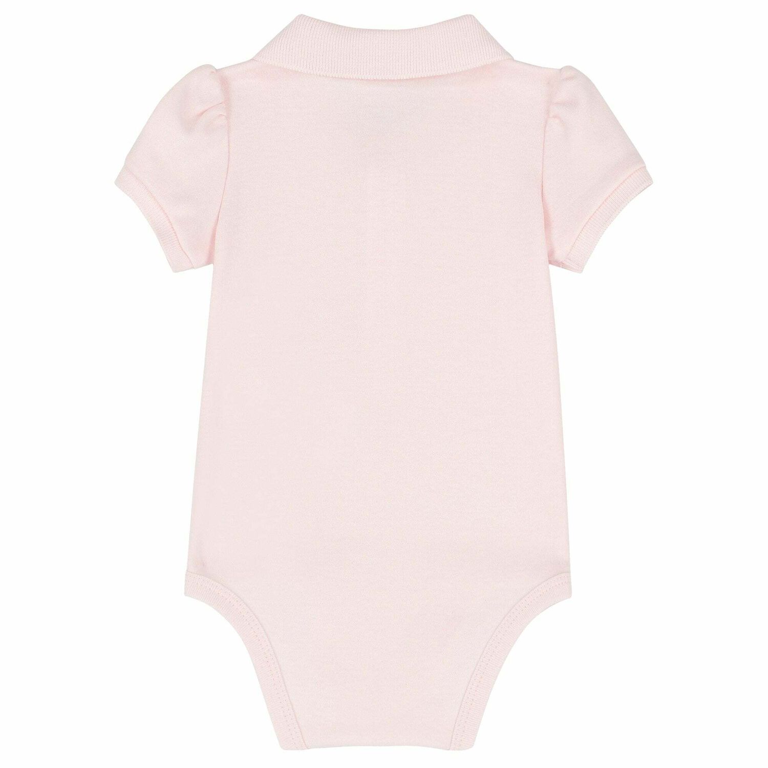 Baby Girls Pink Logo Bodysuit, 2, hi-res