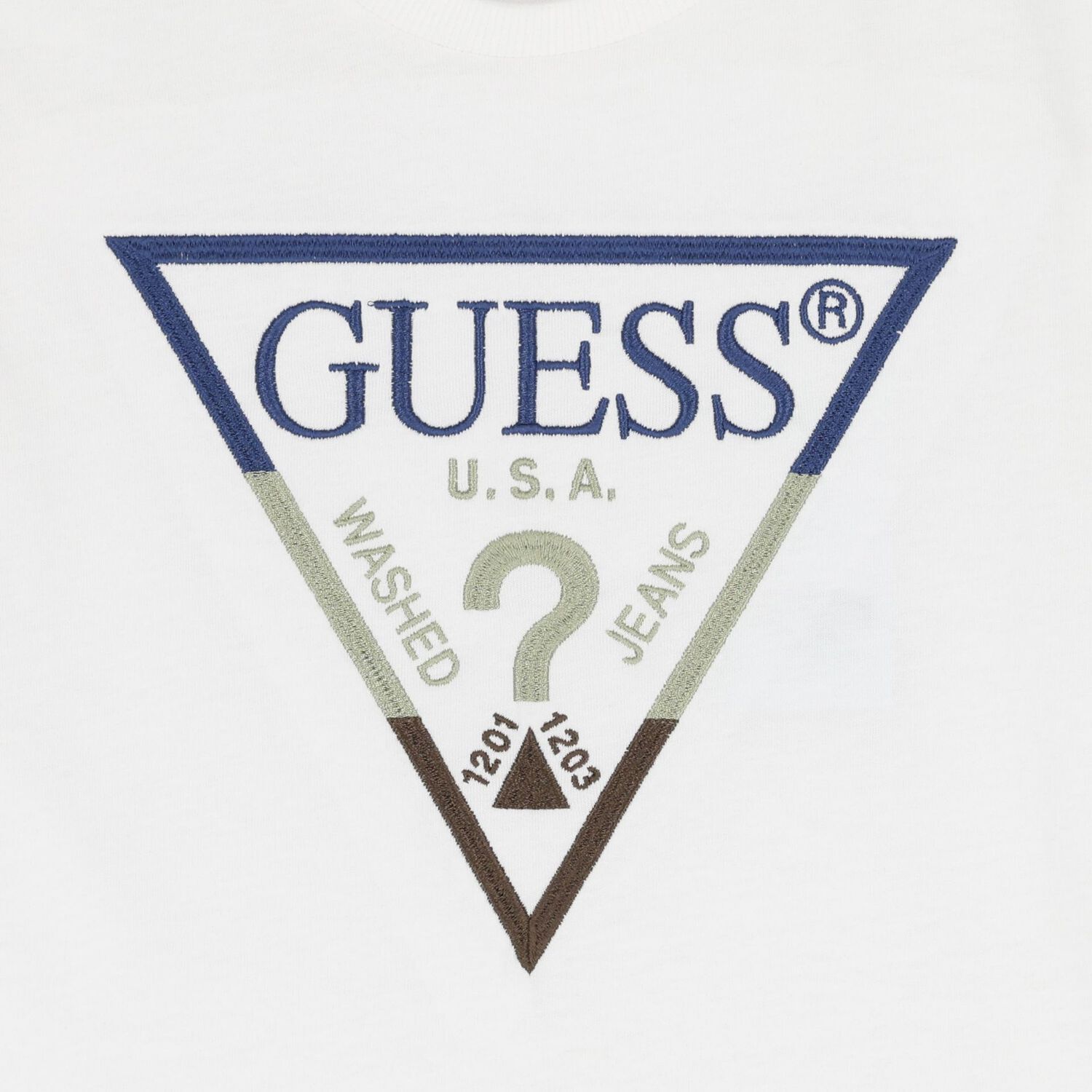 Boys White Logo T-Shirt, 3, hi-res image number null