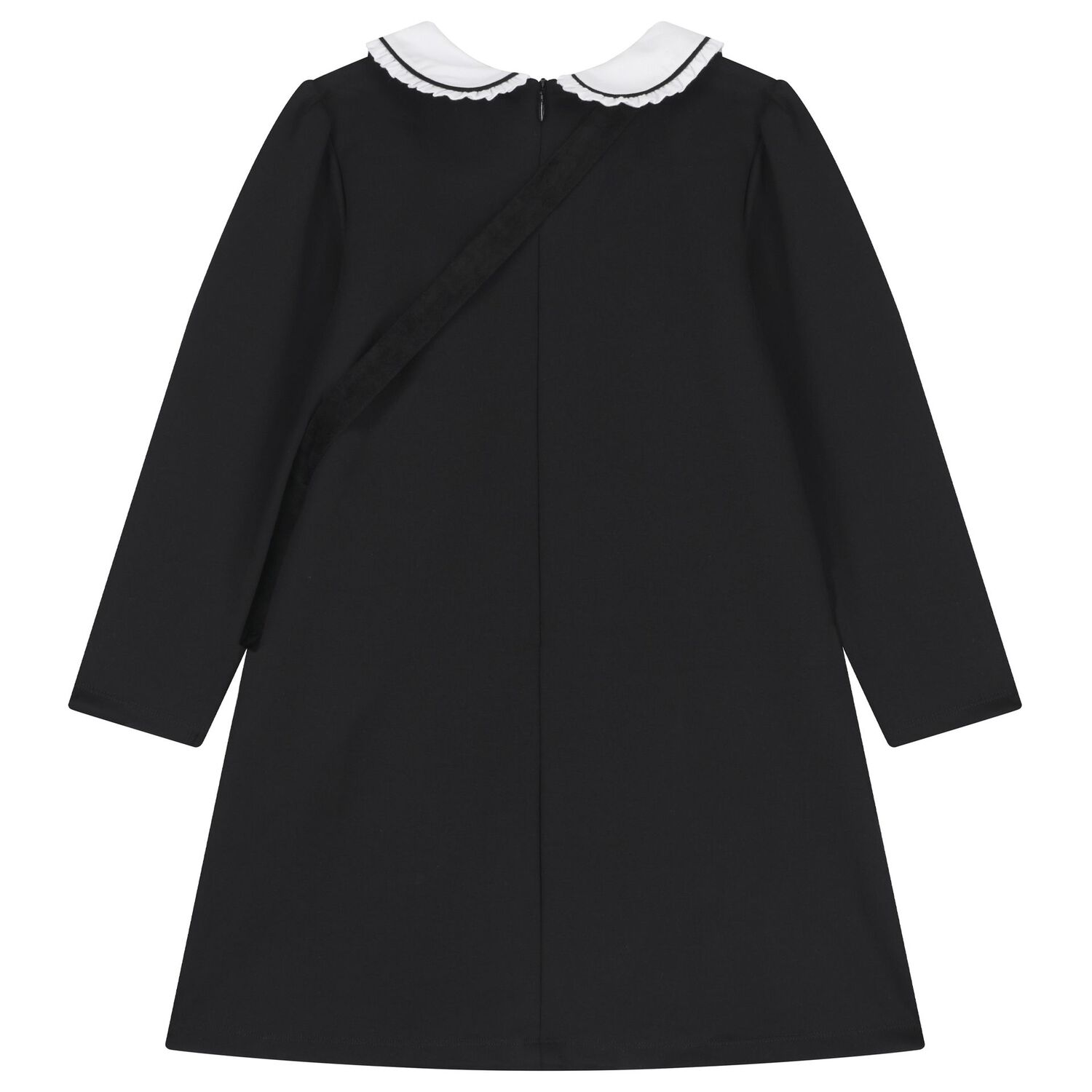 مجموعة فستان بناتي أسود, 2, hi-res