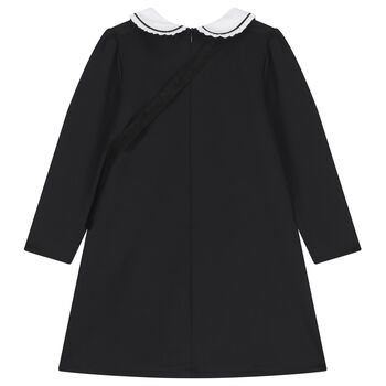 Girls Black Dress Set