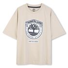 Boys Beige Logo T-Shirt, 3, hi-res