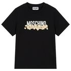 Black Logo Popcorn T-Shirt, 3, hi-res
