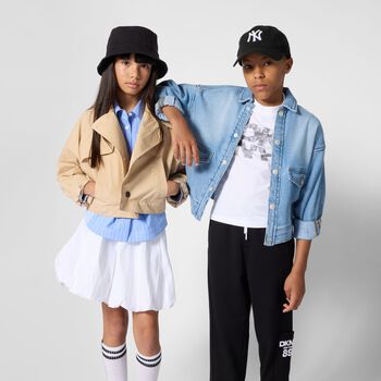 Boys White Logo T-Shirt