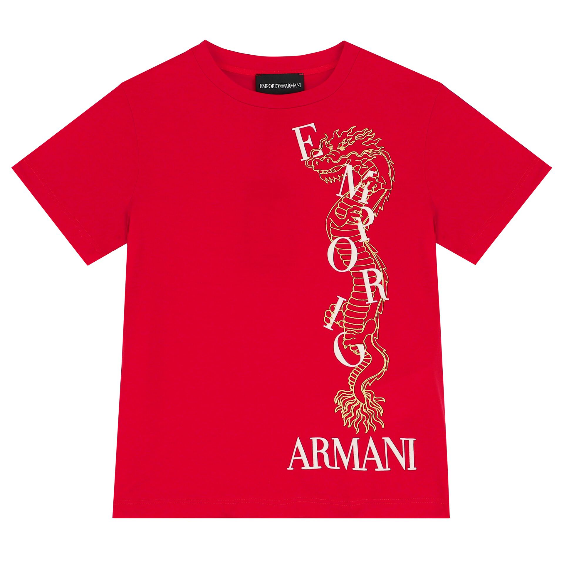 Boys armani shirt hot sale