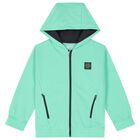 طقم رياضي باللوني الأخضر والأبيض للأولاد, 2, hi-res